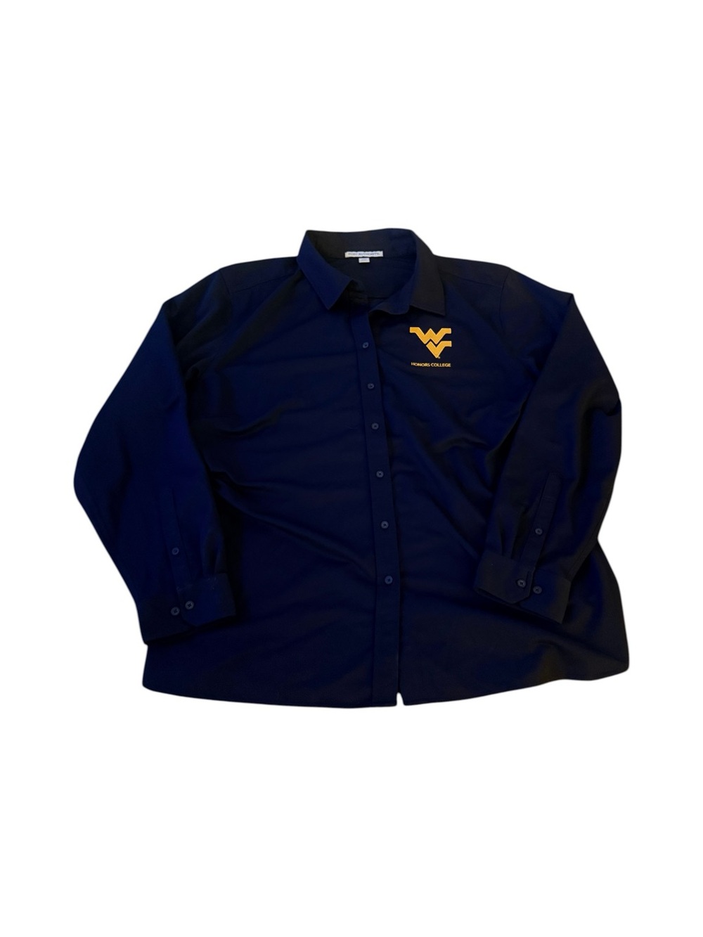 WVU Honors College Embroidered Button-Up Shirt – Women’s XXL